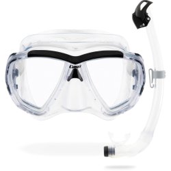 Cressi Big Eyes + Seal Dry snorkel combo