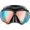 Cressi Big Eyes maske sort / sort / bl� / orange lens