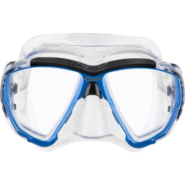 Cressi Big Eyes maske klar / azur