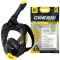 Cressi Bali full face maske sort / gul