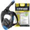 Cressi Bali full face maske sort / bl�