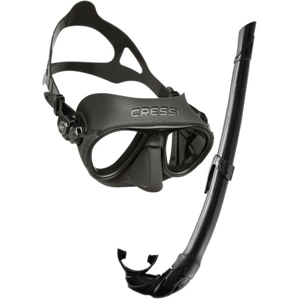 Cressi Calibro + Corsica snorkel combo