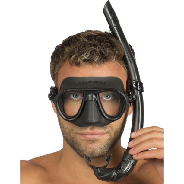 Cressi Calibro + Corsica snorkel combo