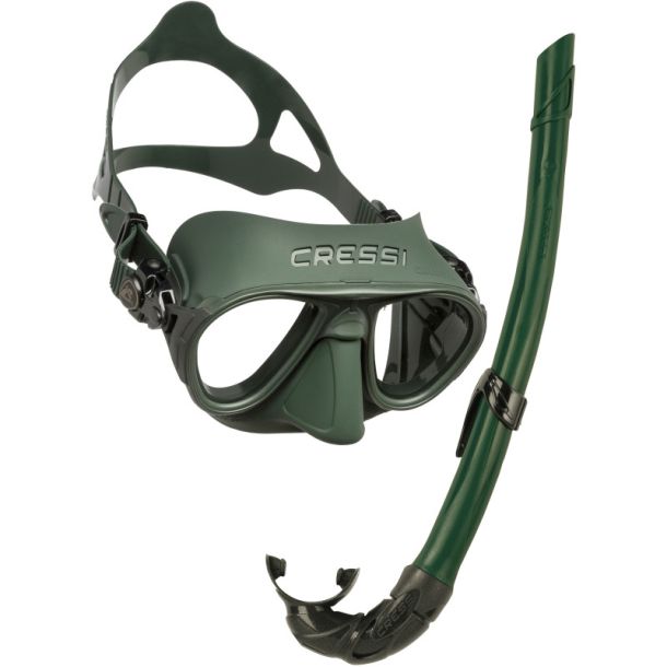 Cressi Calibro + Corsica snorkel combo