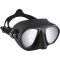 Cressi Calibro maske sort / sort / s�lv mirrored lens