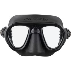 Cressi Calibro dykkermaske sort / sort