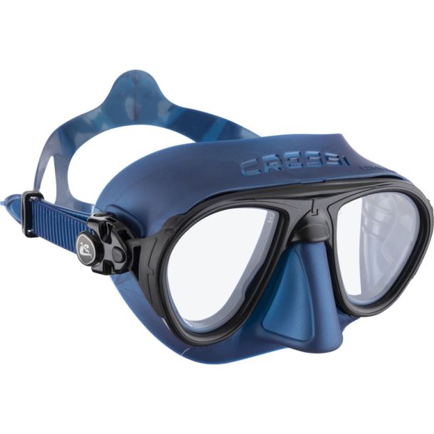 Cressi Calibro maske bl� metal / sort
