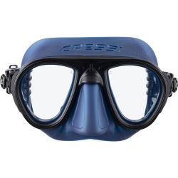 Cressi Calibro dykkermaske bl� metal / sort