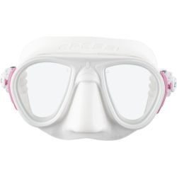 Cressi Calibro dykkermaske hvid / pink