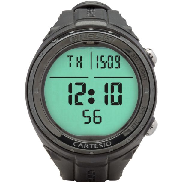 Cartesio Computer Watch Black / Metal