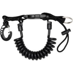 Cressi Spiral lanyard med ring