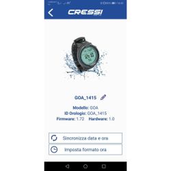 Cressi Michelangelo - Donatello computer Bt interface
