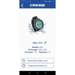 Cressi Michelangelo - Donatello computer Bt interface