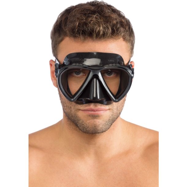 Cressi Lince maske sort / sort