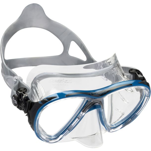 Cressi Big Eyes Evolution Crystal maske crystal / bl� sort
