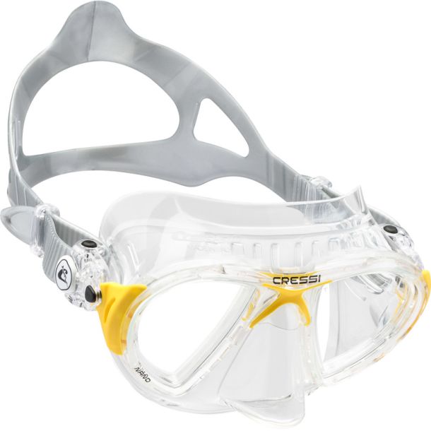 Cressi Nano maske crystal / gul