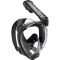Cressi Duke full face maske sort / sort