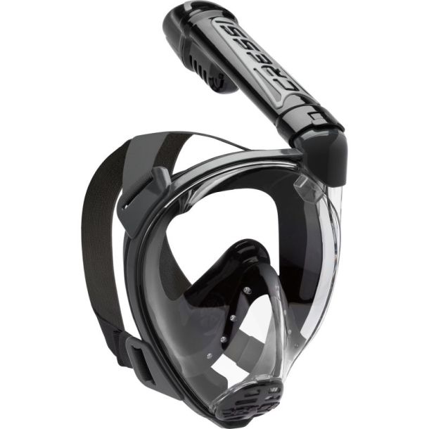 Cressi Duke full face maske sort / sort