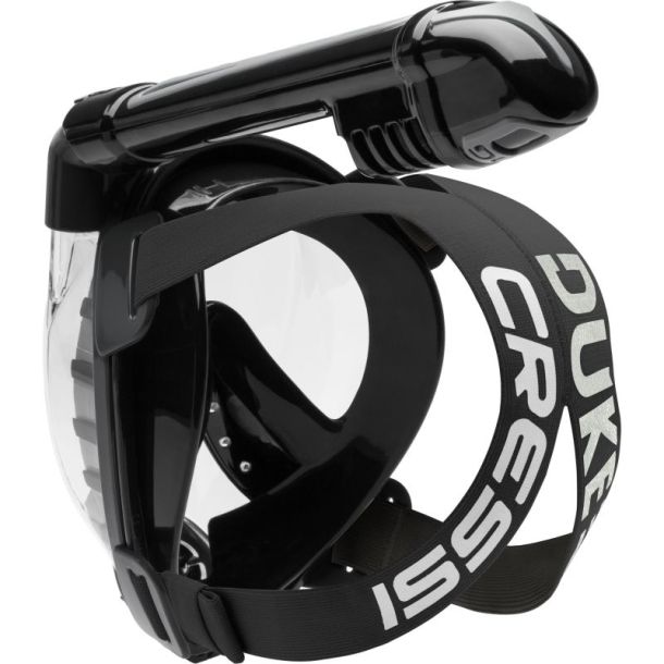 Cressi Duke full face maske sort / sort