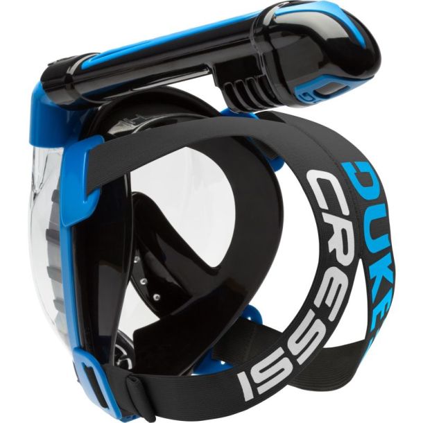 Cressi Duke full face maske sort / bl�