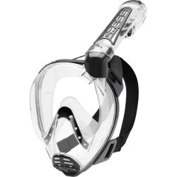 Cressi Duke full face maske klar / sort