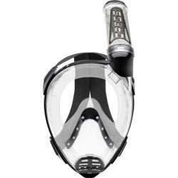 Cressi Duke full face maske klar / sort