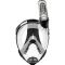 Cressi Duke full face maske klar / sort