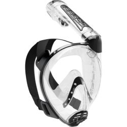 Cressi Duke full face maske klar / sort