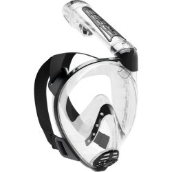 Cressi Duke full face maske klar / sort