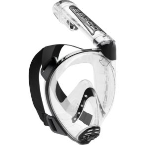 Cressi Duke full face maske klar / sort
