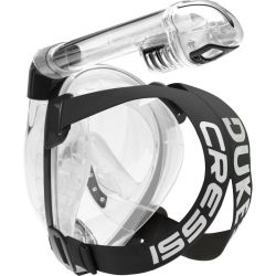 Cressi Duke full face maske klar / sort
