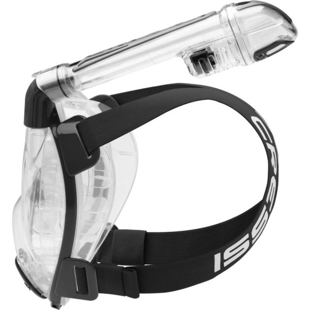 Cressi Duke full face maske klar / sort