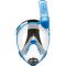 Cressi Duke full face maske klar / bl�