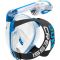 Cressi Duke full face maske klar / bl�