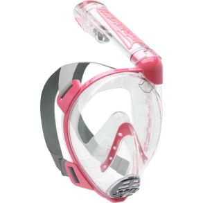 Cressi Duke full face maske klar / pink