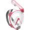 Cressi Duke full face maske klar / pink