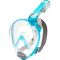 Cressi Duke full face maske klar / akvamarin
