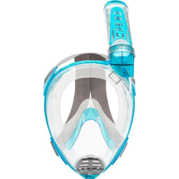 Cressi Duke full face maske klar / akvamarin