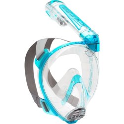 Cressi Duke full face maske klar / akvamarin