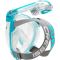 Cressi Duke full face maske klar / akvamarin