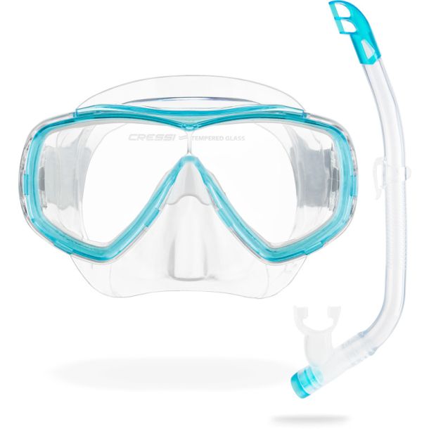Cressi Estrella + Top snorkel combo