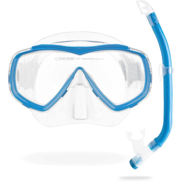 Cressi Estrella + Top snorkel combo
