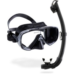 Cressi Estrella + Seal Dry snorkel combo