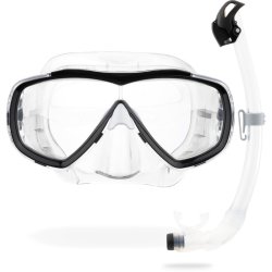 Cressi Estrella + Seal Dry snorkel combo