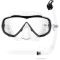 Cressi Estrella + Seal Dry snorkel combo