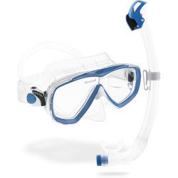 Cressi Estrella + Seal Dry snorkel combo