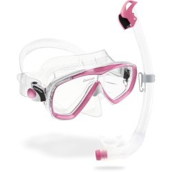 Cressi Estrella + Seal Dry snorkel combo