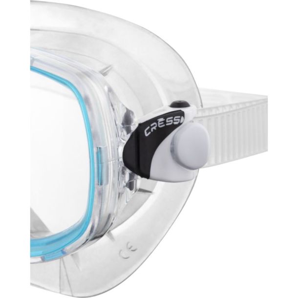 Cressi Estrella + Seal Dry snorkel combo