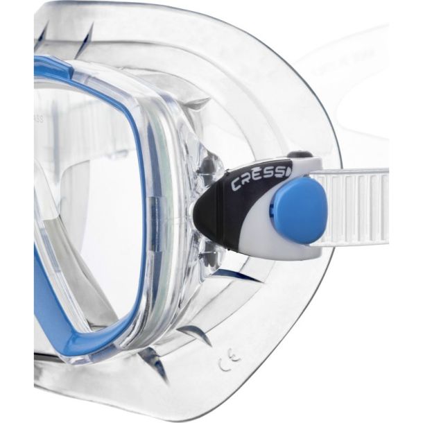 Cressi Estrella + Seal Dry snorkel combo