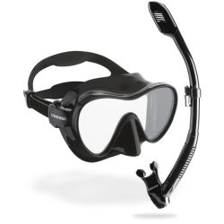 Cressi F1 + Supernova Dry snorkel combo